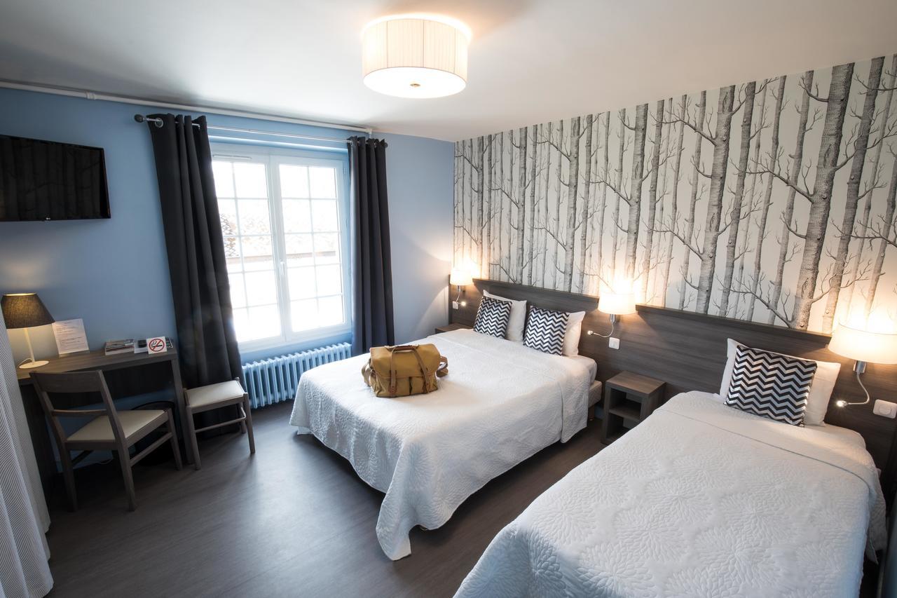 Logis Hotel Restaurant De La Poste Le Mêle-sur-Sarthe Zewnętrze zdjęcie